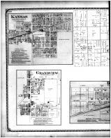 Kansas, Grandview, Shiloh, Dudley, Elbridge - Left, Edgar County 1870